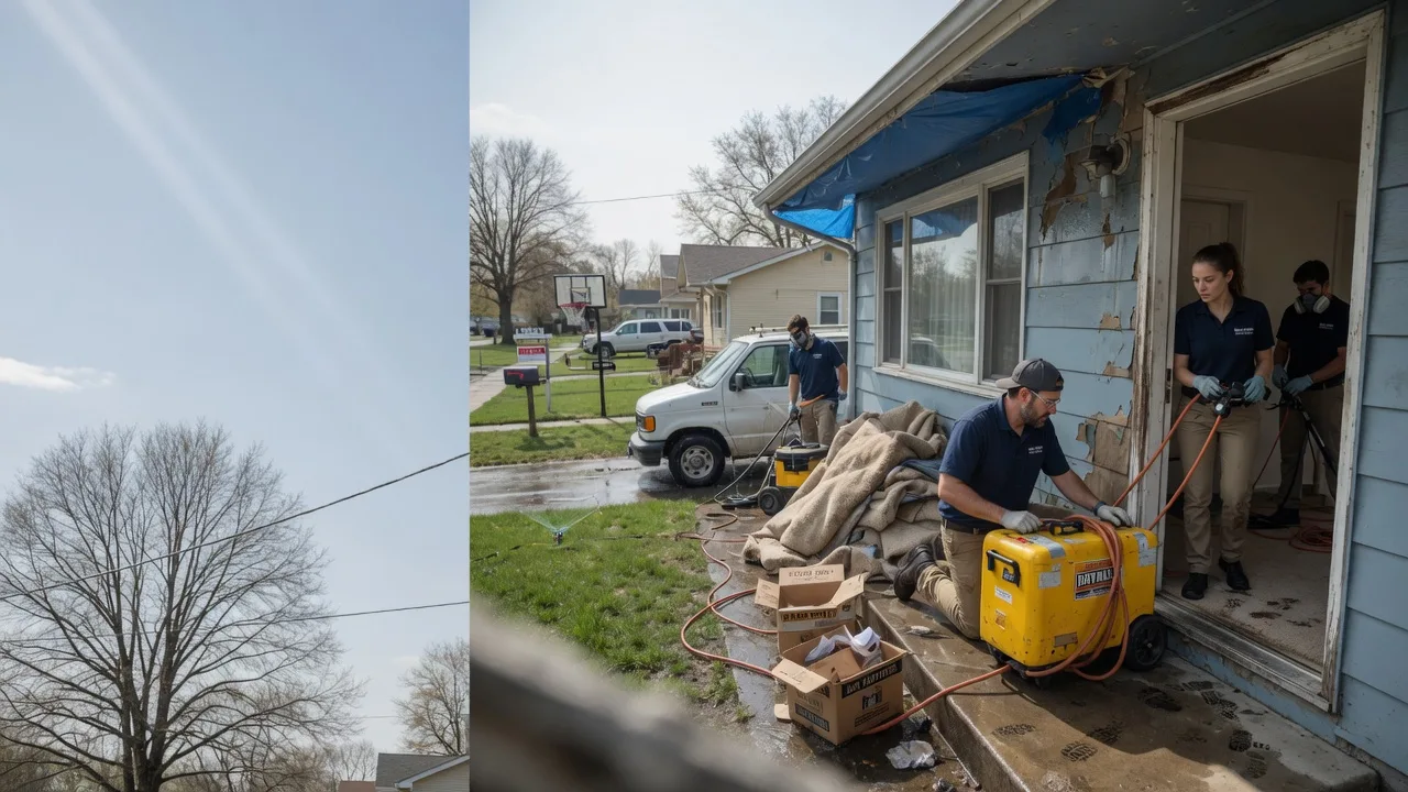 Basement Flood Cleanup in River Rouge, MI near me